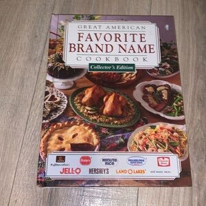 Vintage 1993 Great American Favorite Brand Name Cookbook Recipes Collector’s